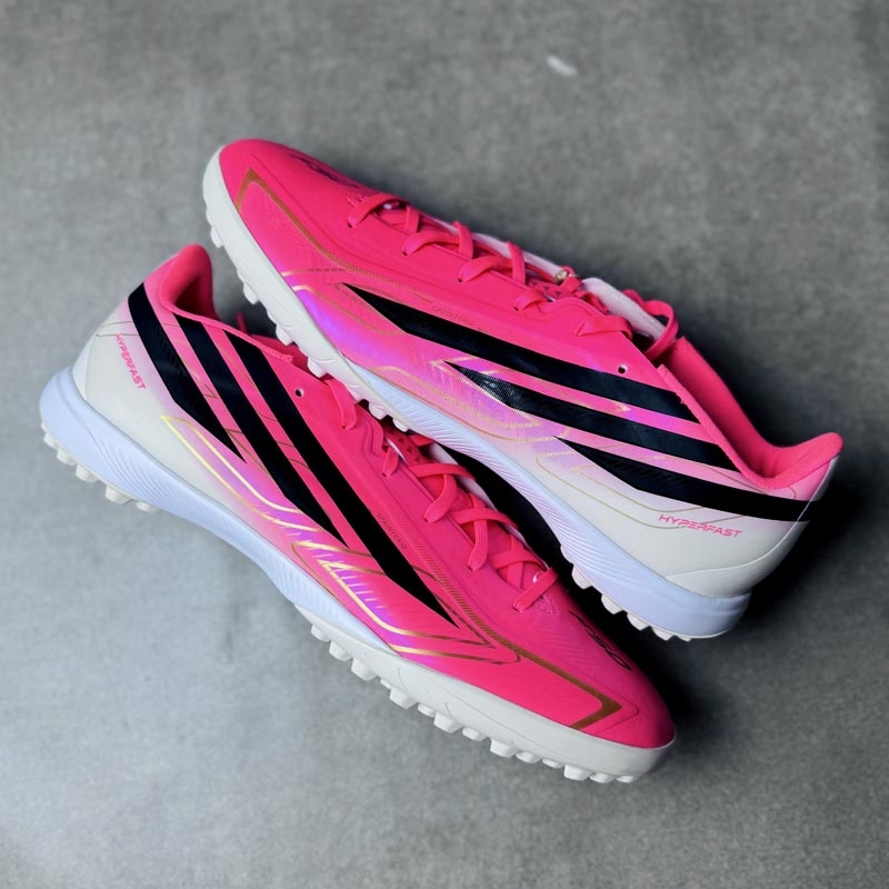 adidas F50 Hyperfast League TF - Hồng/Trắng - IH4582