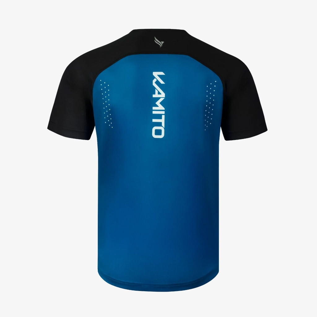 Áo Tshirt Pickleball Kamito Dominus KMAT261220 Trắng Đen - ảnh 2