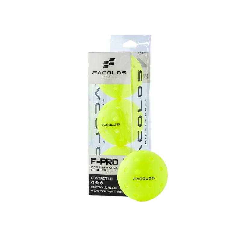 Bóng Pickleball Facolos F-Pro Performance Gen 2 – Box 3 Bóng Thi Đấu Chuyên Nghiệp - ảnh 2