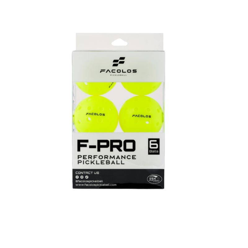 Bóng Pickleball Facolos F-Pro Performance Gen 2 – Box 3 Bóng Thi Đấu Chuyên Nghiệp - ảnh 3