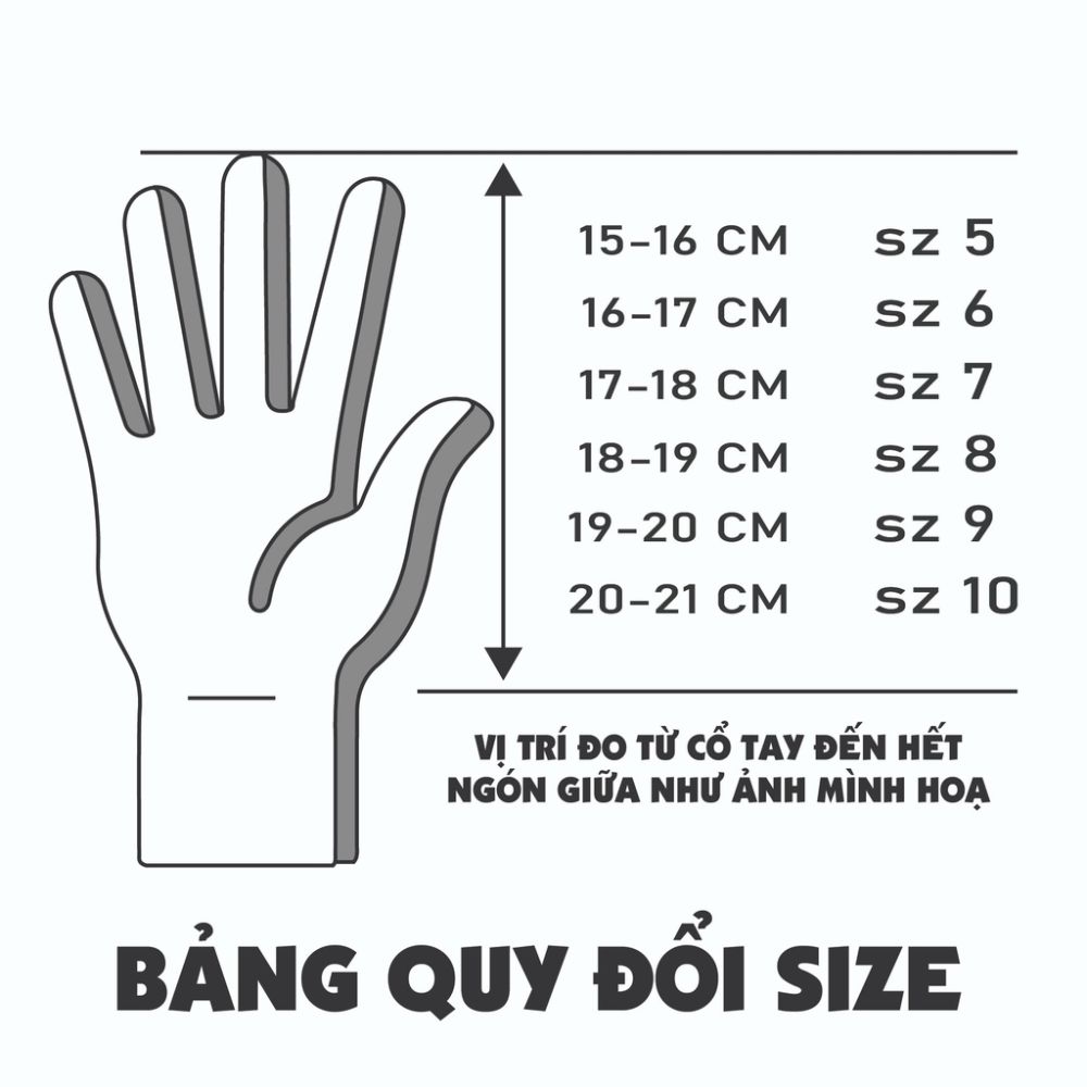 Găng tay thủ môn GKVN 4 mùa - Thu - Màu Đen - ảnh 5