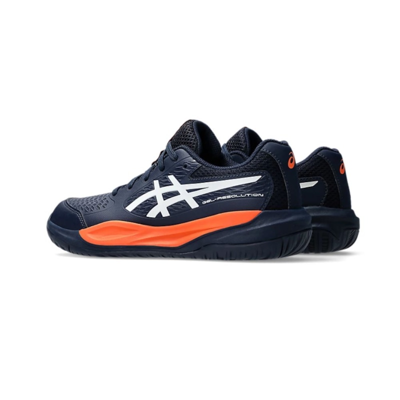 Giày Pickleball Asics Gel Resolution X GS 1044A081 - 400 Midnight/White - ảnh 2