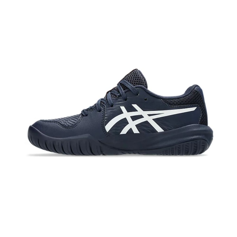 Giày Pickleball Asics Gel Resolution X GS 1044A081 - 400 Midnight/White - ảnh 3