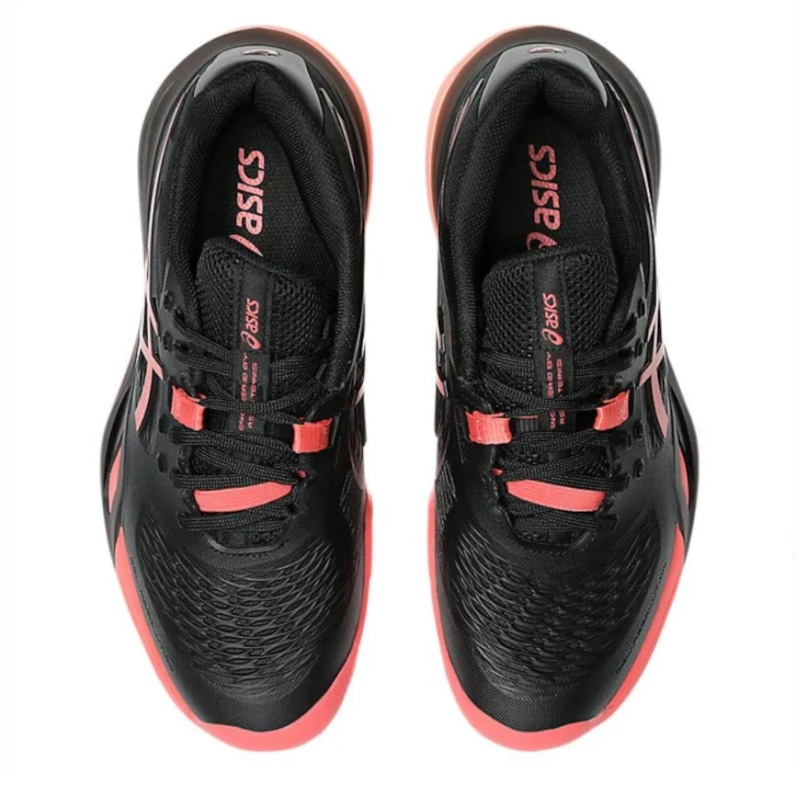 Giày pickleball Asics Gel Resolution X - 1042A279-001 - Đen/Cam - ảnh 2