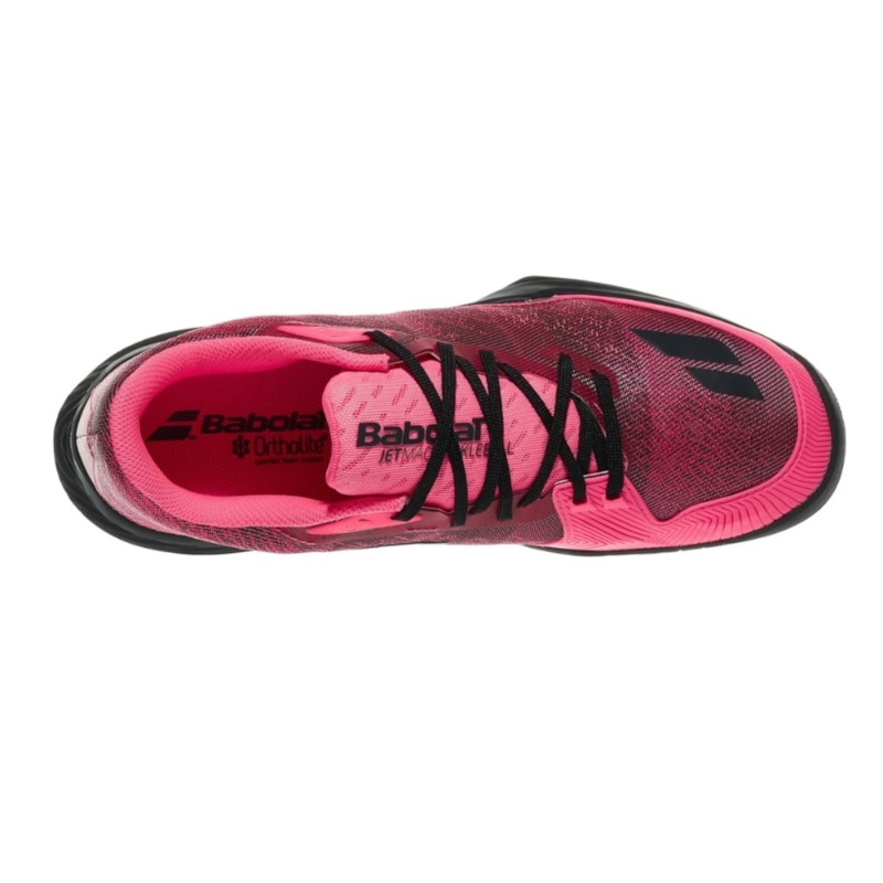 Giày Pickleball Babolat Jet Mach All Court - Hồng/Đen - BA3A0F26B932-5086 - ảnh 2