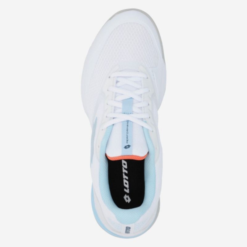 Giày Pickleball Lotto Mirage 400 ALR W - 220554 BOC - Màu Trắng Xanh - ảnh 2