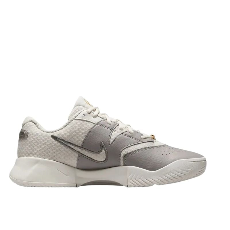 Giày Pickleball Nike Court Lite 4 PRM - FZ1220-001 - Màu Trắng Xám - ảnh 2