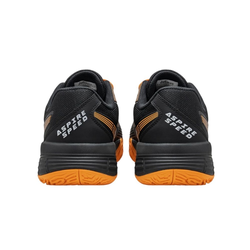 Giày Pickleball Zocker Aspire Speed - Đen/Cam - ảnh 2