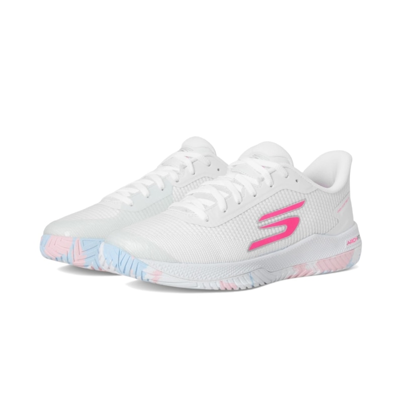 Giày Skechers Viper Court Pro 2.0 - 172109-WMLT - Trắng Hồng - ảnh 2