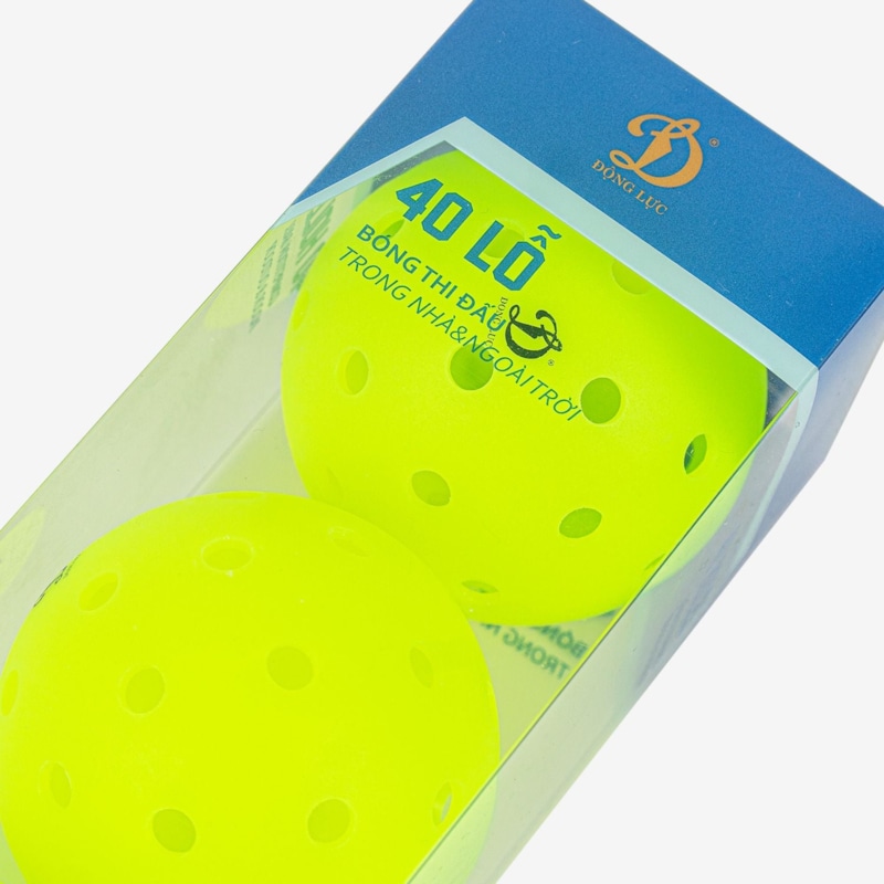Hộp 3 bóng pickleball Động Lực D25 - Đạt chuẩn USAPA - ảnh 2