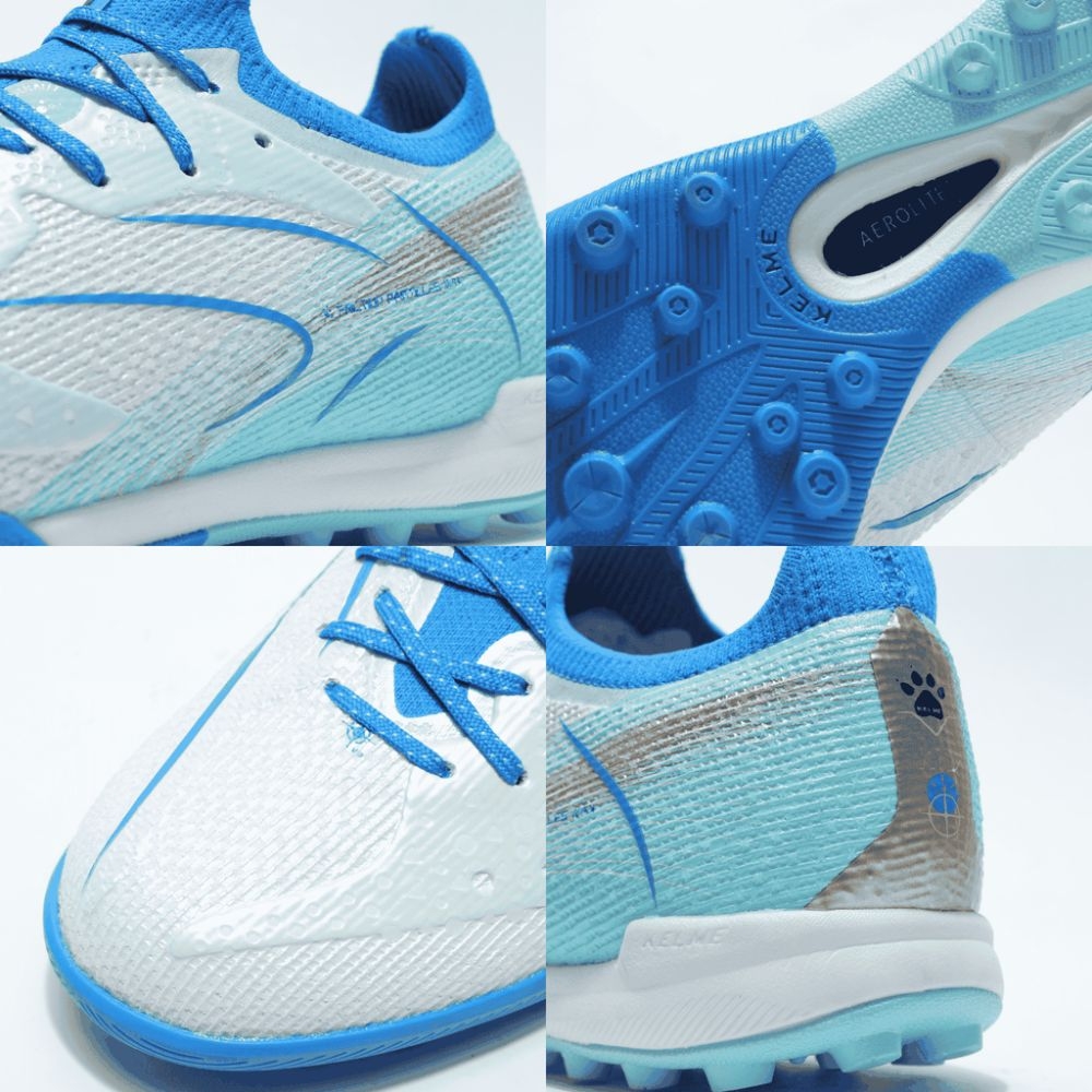 Kelme Flash 6.0.4 TF - Trắng/Xanh Dương - 8621ZX1406 - ảnh 4