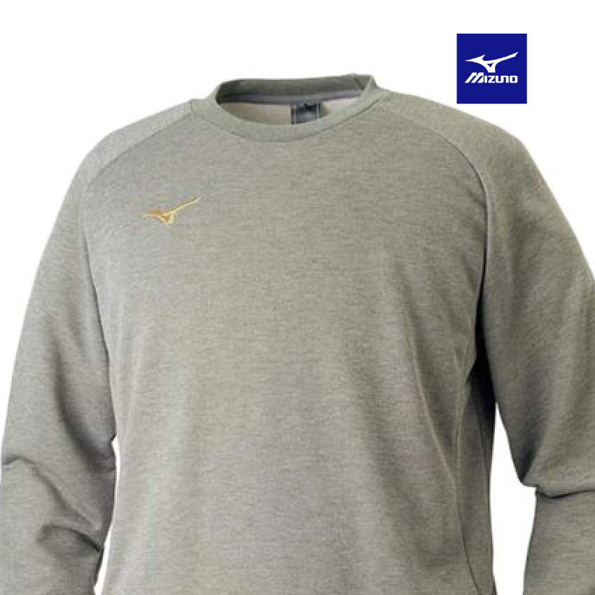 MIZUNO ÁO DÀI TAY MIZUNO 32MC716106 GHI - ảnh 4