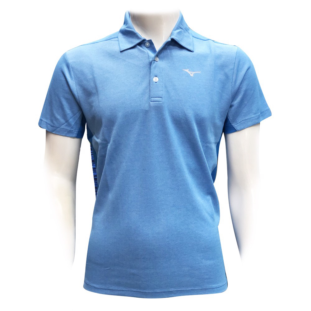 MIZUNO ÁO POLO K2MA93C1 XANH DƯƠNG - ảnh 2