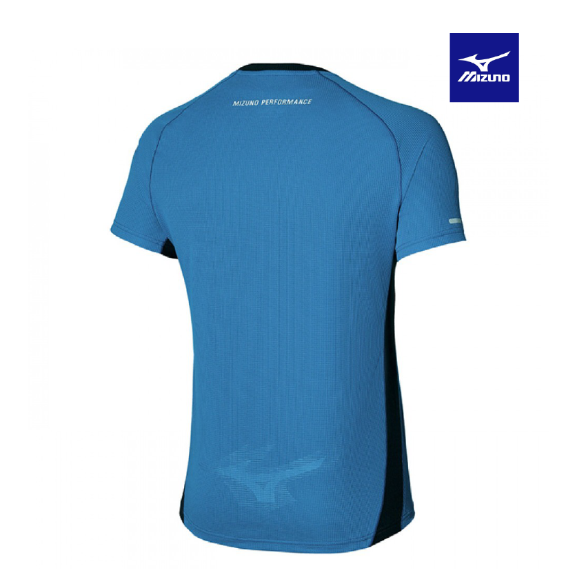 MIZUNO ÁO T-SHIRT NAM THỂ THAO MIZUNO XANH NAVY - ảnh 3