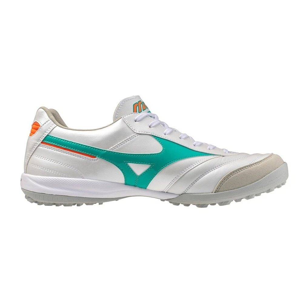 Mizuno Morelia Sala Elite TF - Trắng/Xanh/Cam - Q1GB261235 - ảnh 2