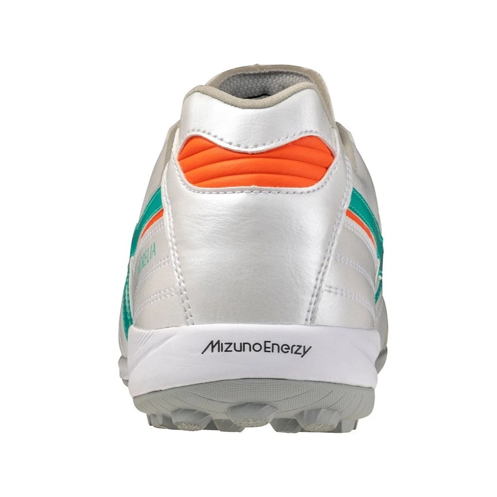 Mizuno Morelia Sala Elite TF - Trắng/Xanh/Cam - Q1GB261235 - ảnh 3