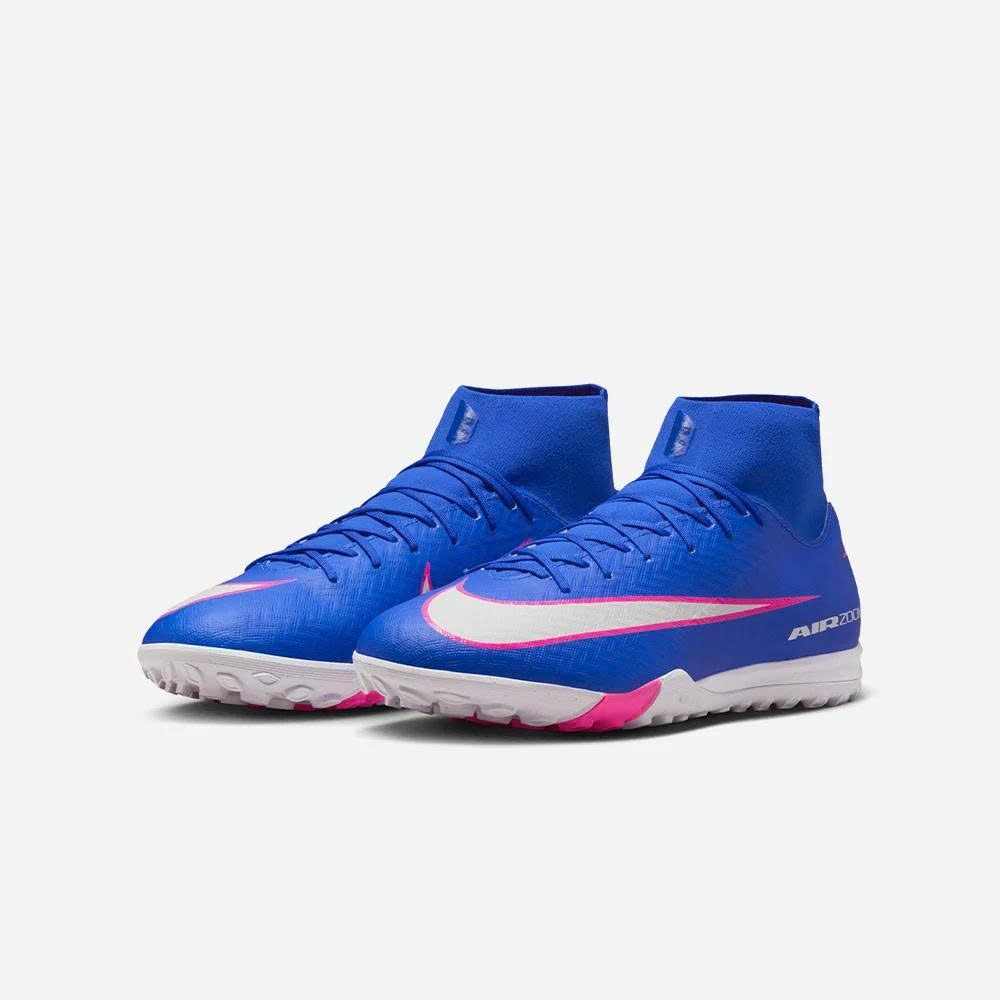 Nike Zoom Mercurial Superfly 10 Academy TF - Xanh Dương/Bạc - FQ8331-446 - ảnh 2