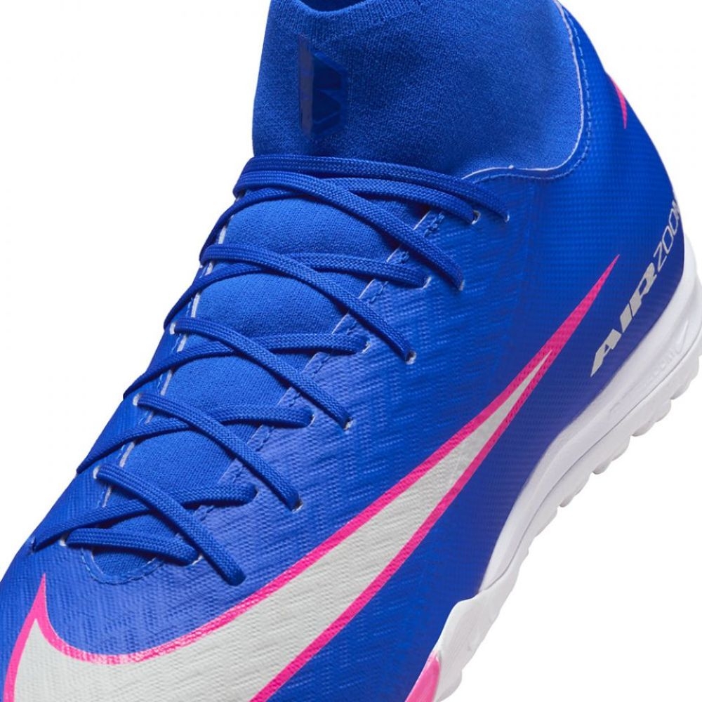 Nike Zoom Mercurial Superfly 10 Academy TF - Xanh Dương/Bạc - FQ8331-446 - ảnh 4
