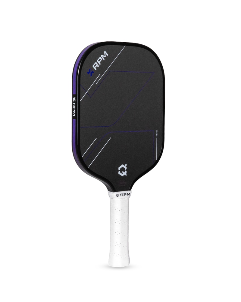 Vợt Pickleball RPM Q2 Widebody màu tím - ảnh 2