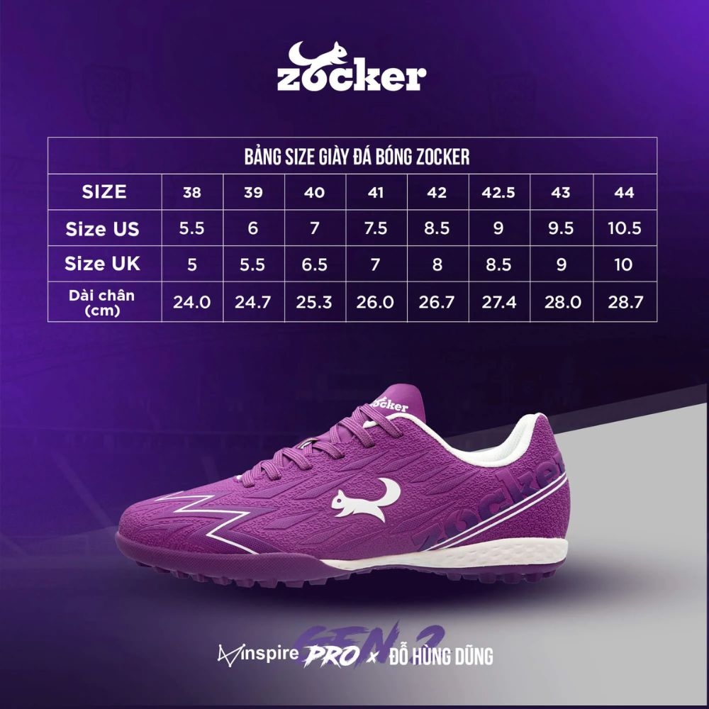 Zocker Inspire Pro Gen 2 - Màu Tím - ảnh 5